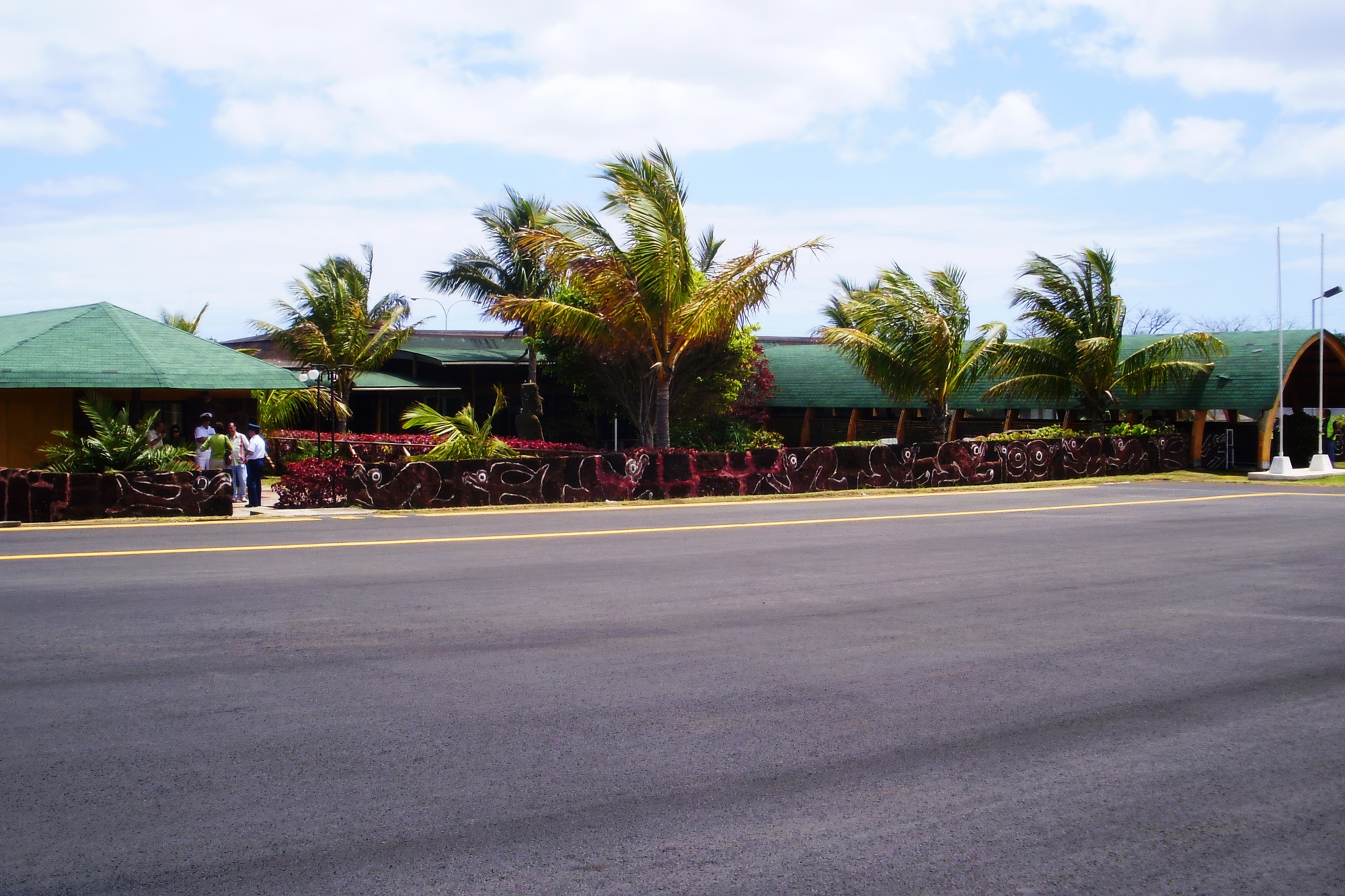 Mataveri International Airport on Easter Island